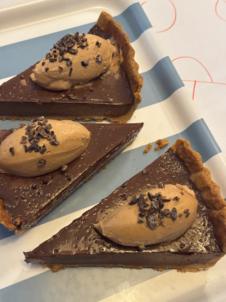 chocolate tart