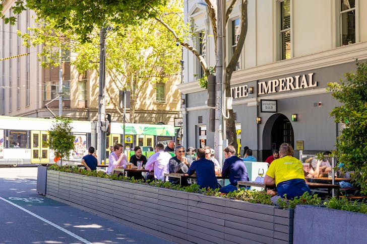 The Imperial Hotel.
