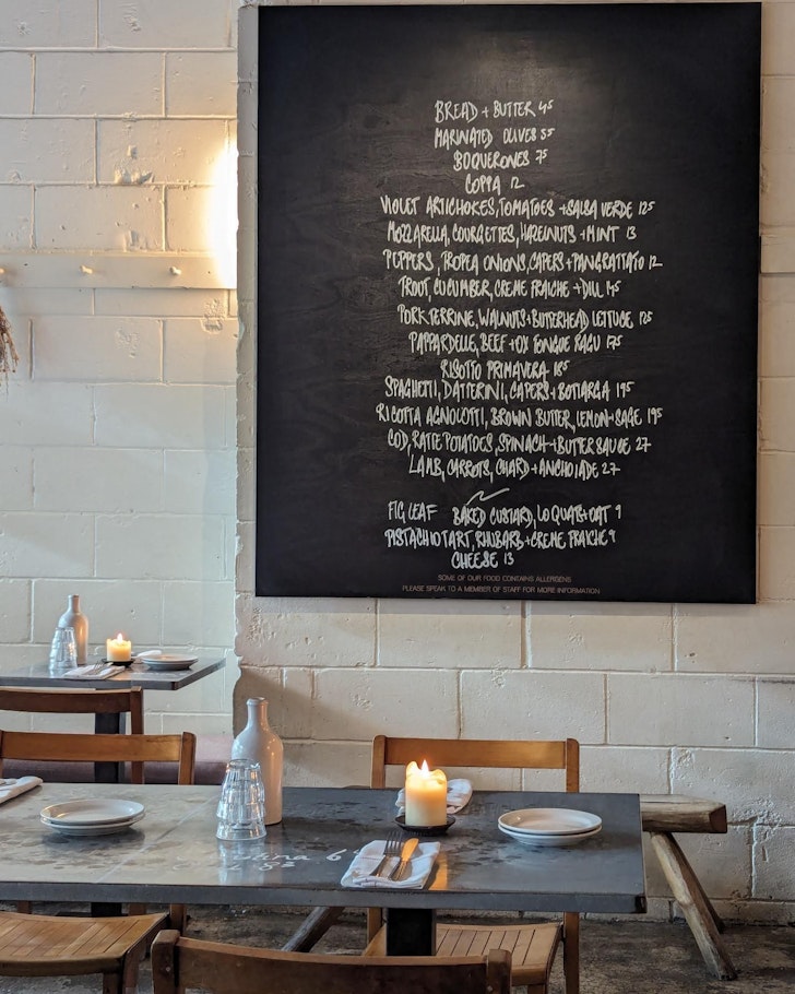 Jolene restaurant London Newington Green