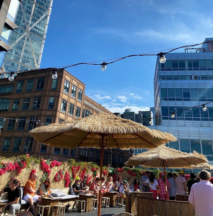 The Queen of Hoxton Rooftop Bar London