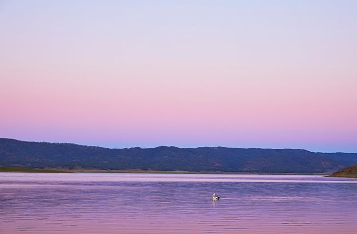 lake burrendong sunset