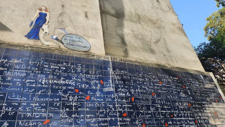 Le Mur Des Je'Taime wall Montmartre Paris