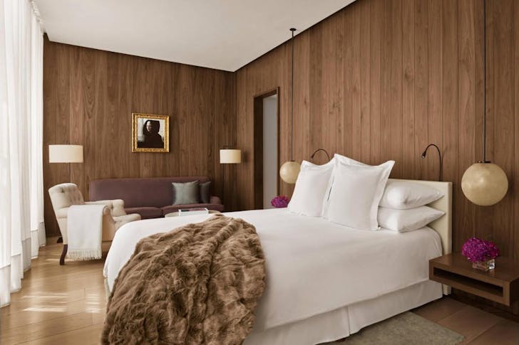 The London EDITION Best Hotels Soho London bedroom 2024