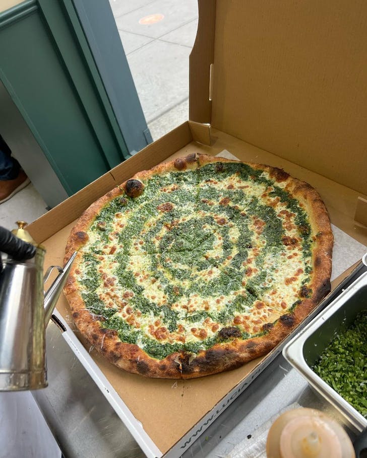 Lucia Pizza Brooklyn New York City pizza