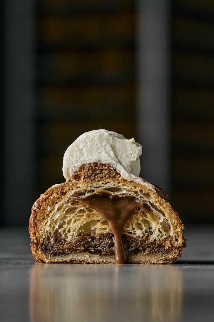 Lune's Sticky Date Pudding Croissant.