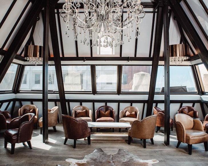 The rooftop bar at Mayfair Hotel one of the best Adelaide hotels