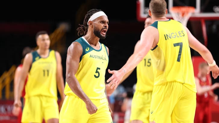 Australian Men's Basketball Team 2024 Paris Olympics