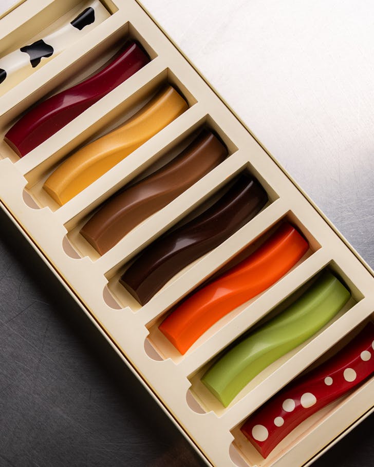 Messina's Mother's Day chocolate bars are back this week. 