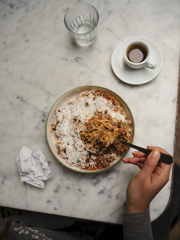 What's not to love about lunchtime pasta at St Ali.