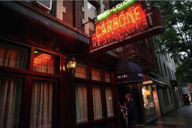 Carbone New York West Village restaurant