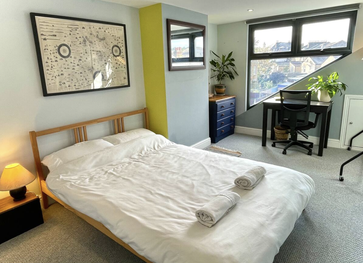 Spacious Loft Room In Honor Oak London Cheap Airbnbs 2024