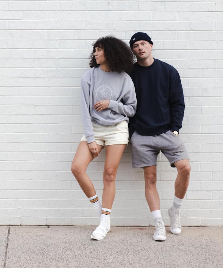 The Common Good Company unisex hoodie and crewneck
