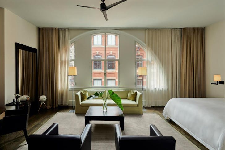 The Mercer New York City bedroom suite