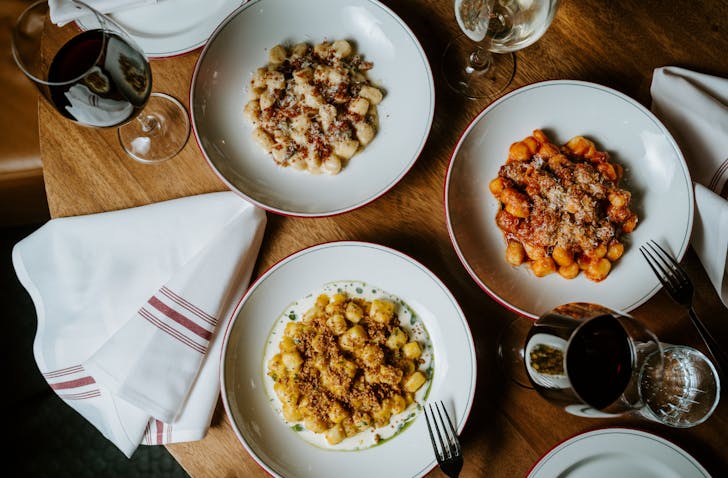 The gnocchi at Rossi, a Wednesday night must.