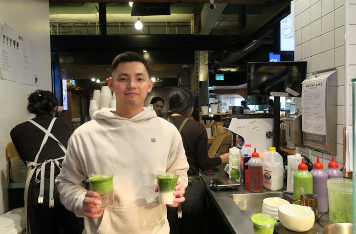 Eddy Tjandra, from Matcha Kona at RMIT.