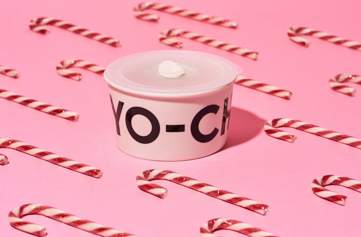 Yo-Chi's bowl and Christmas topping got our mouths watering.
