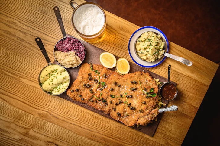 a 1.5kg shnitzel