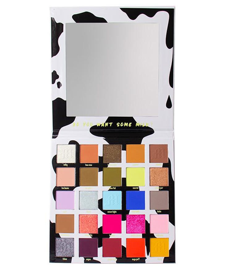 a colourful eyeshadow palette