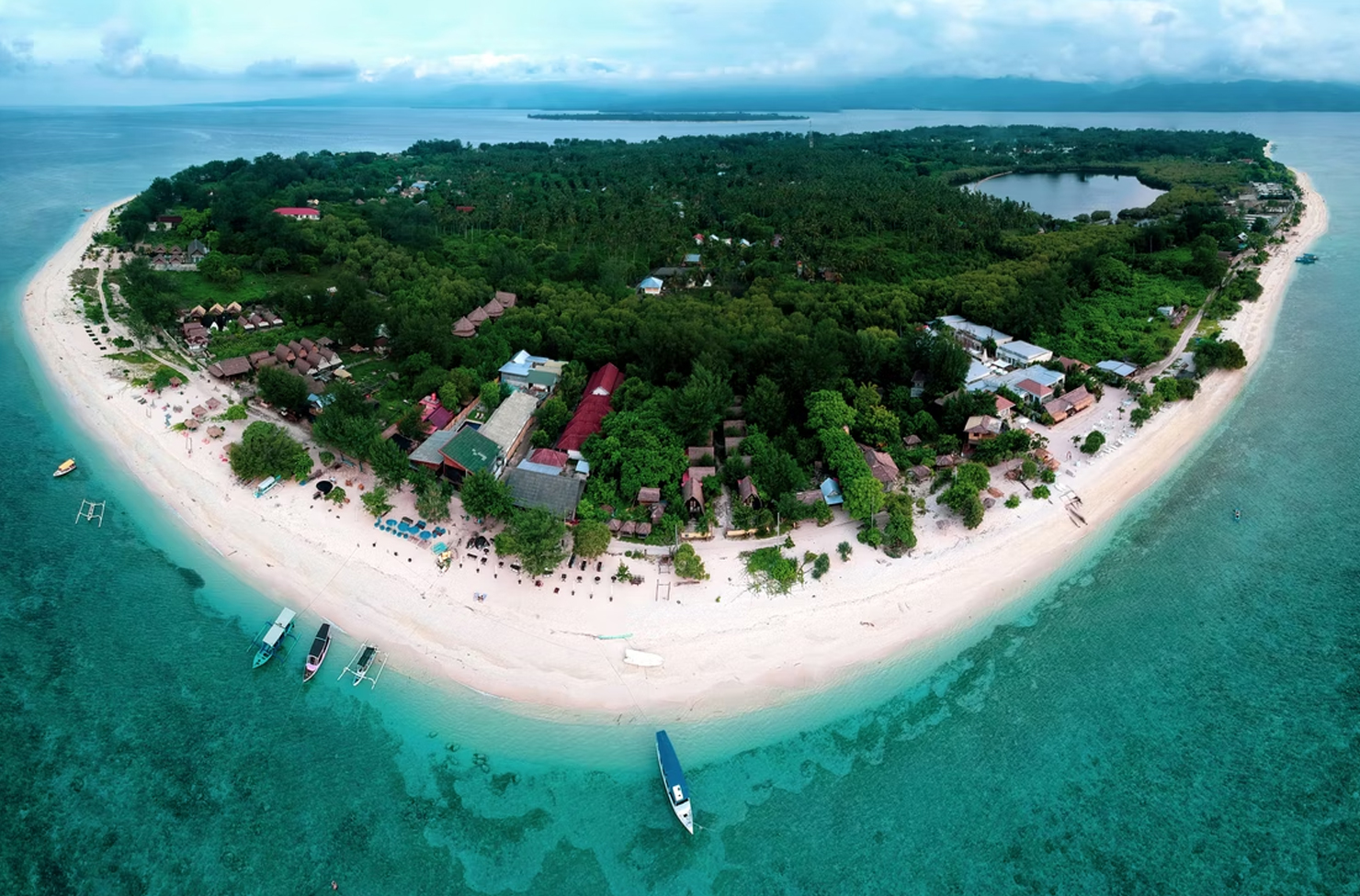 a small island in bali