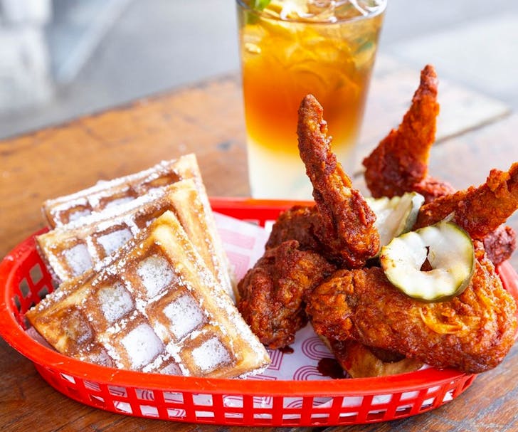fried chicken waffles