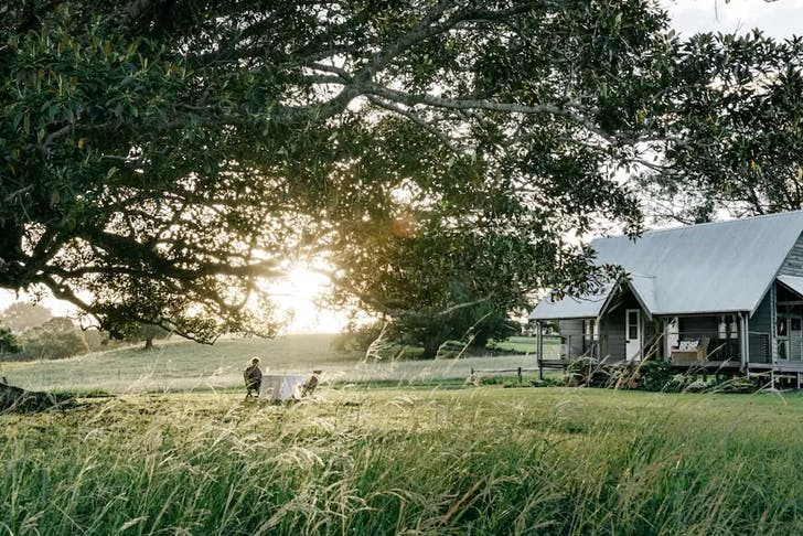 cottage on farm