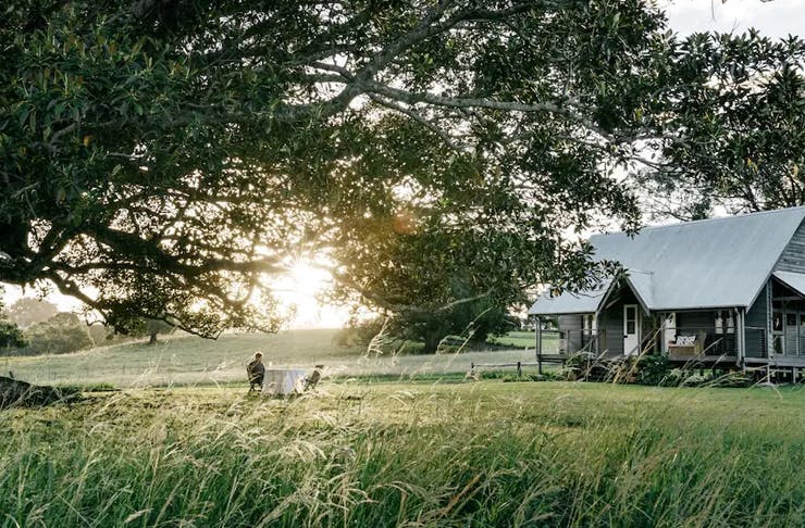 cottage on farm