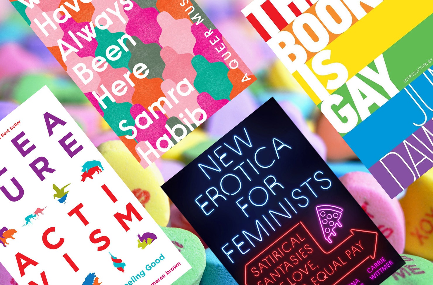 collage of the best sex books to read