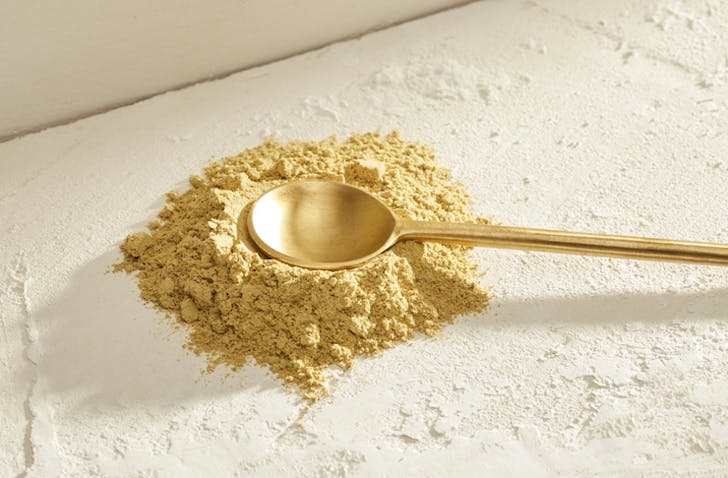 powder and spoon