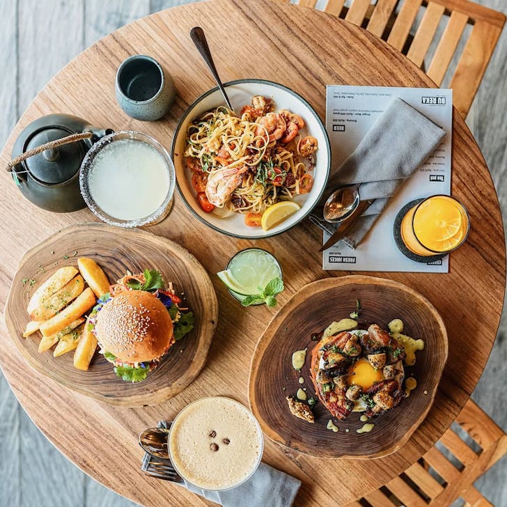 Bu Reka Bistro Bali dishes