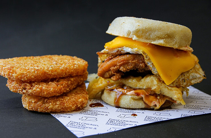 loaded egg muffin 