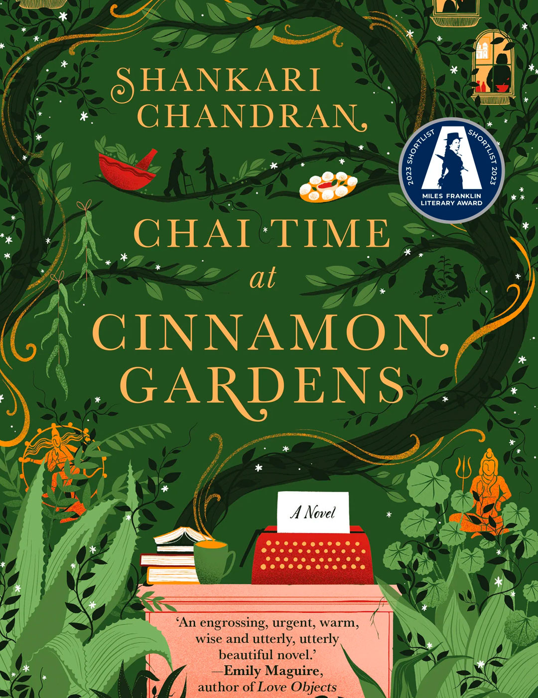 book cover of chai time at cinnamon gardens