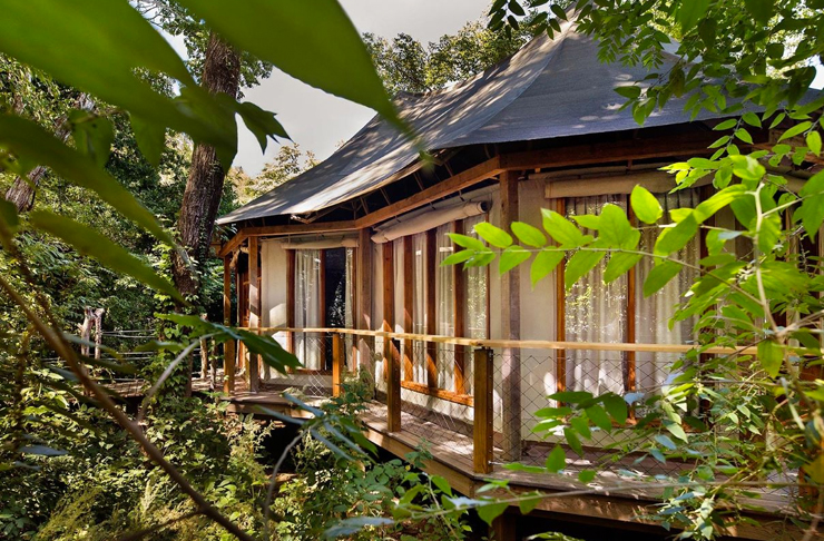 eco resort in costa rica behind rainforest jungle