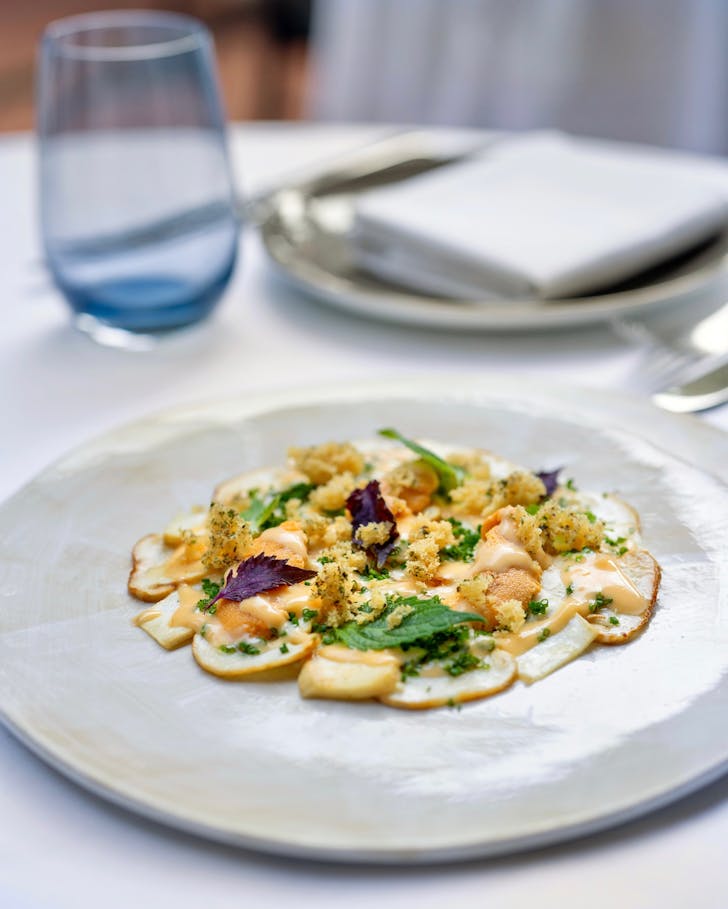 Spago Beverly Hills dish of food Los Angeles