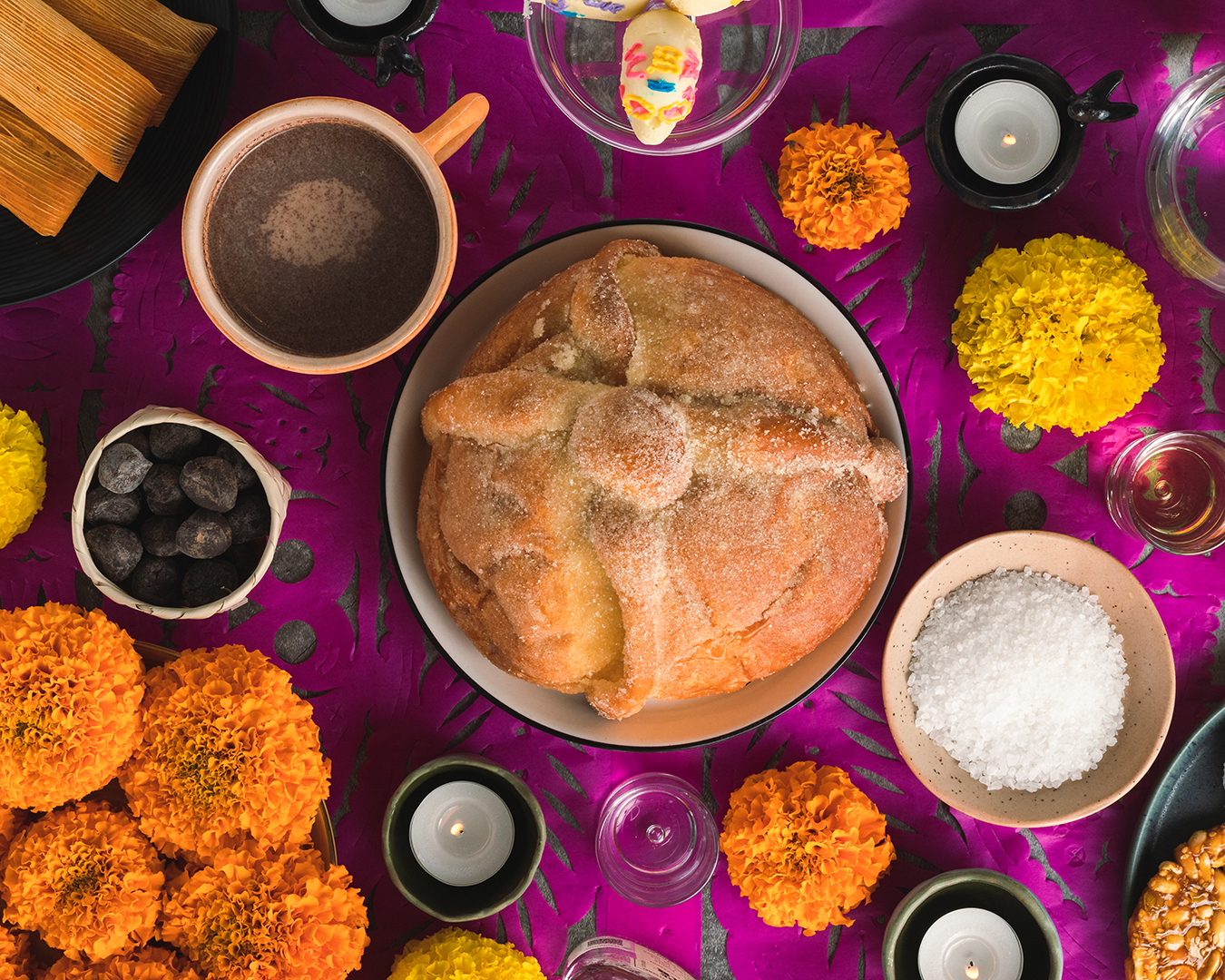 Day of the Dead Bread - Pan de Muertos