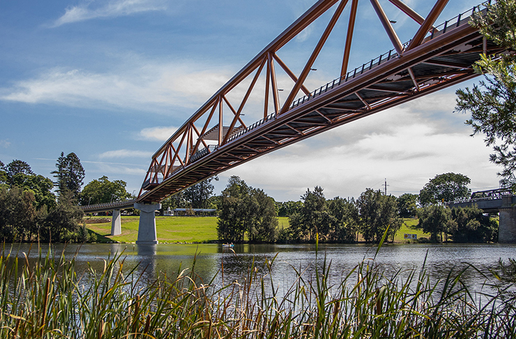 bridge over river