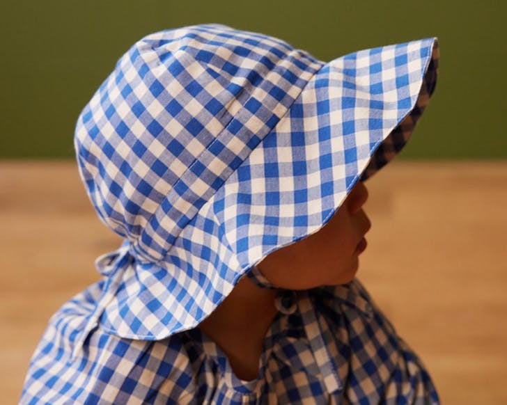 Nature Baby Gingham Sunhat