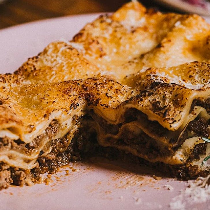 slice of lasagna