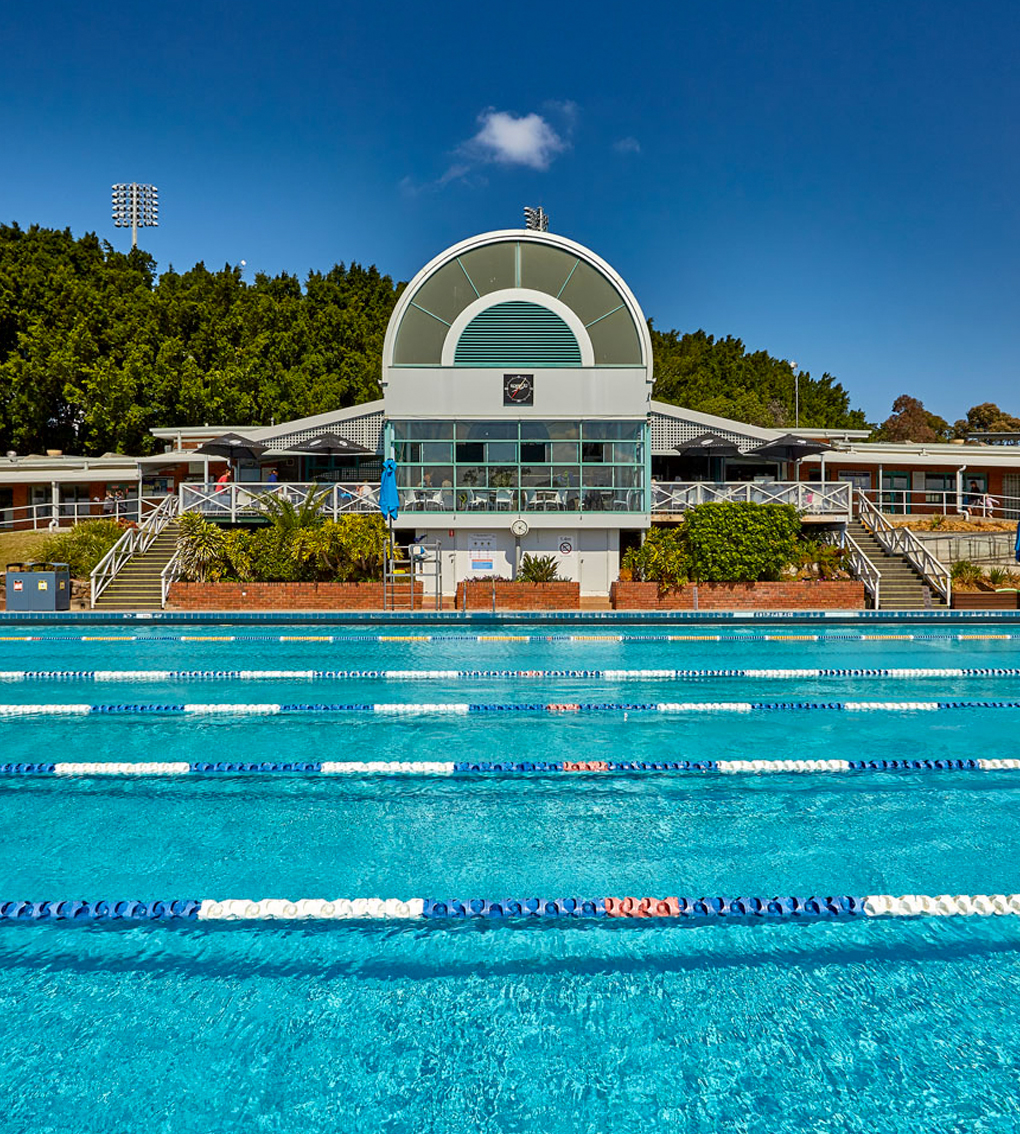 art deco like pool in sydney's inner west