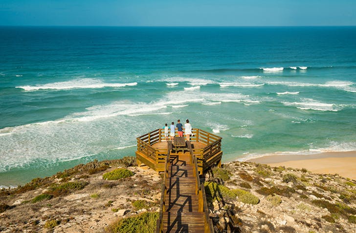 lookout over beach