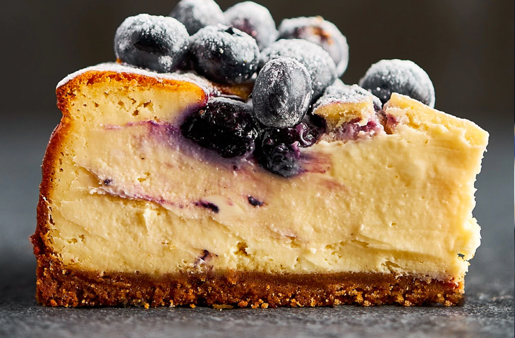 blueberry cheesecake