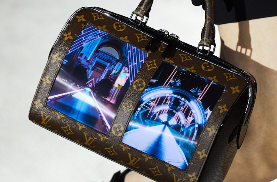 Louis Vuitton goes bold with flexible displays on handbag