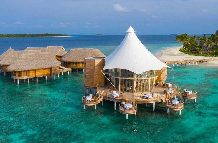 ocean villas in the maldives