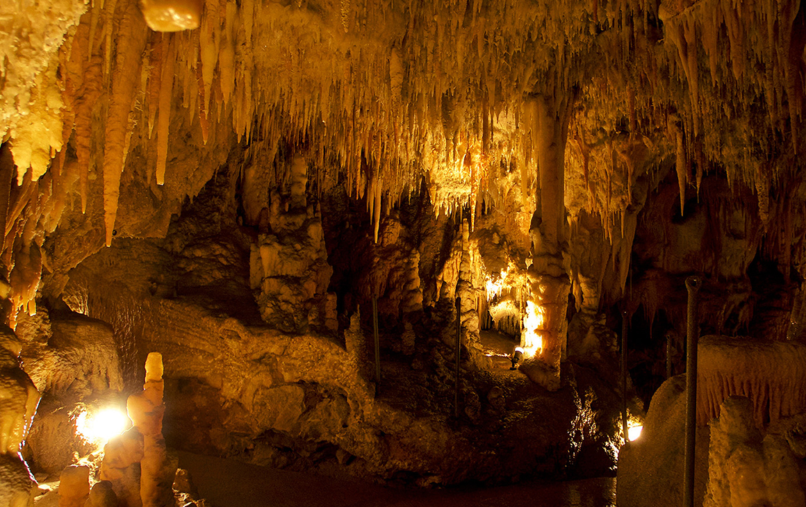 A beautiful shot of Yarrangobilly Caves