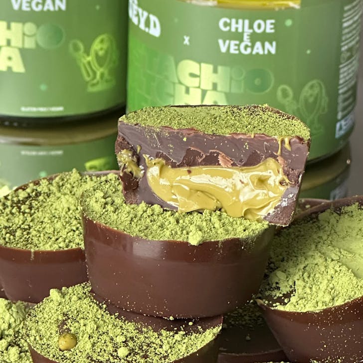Pistachio Matcha Crema by Chef Joey D x Chloe E Vegan. Photo supplied.