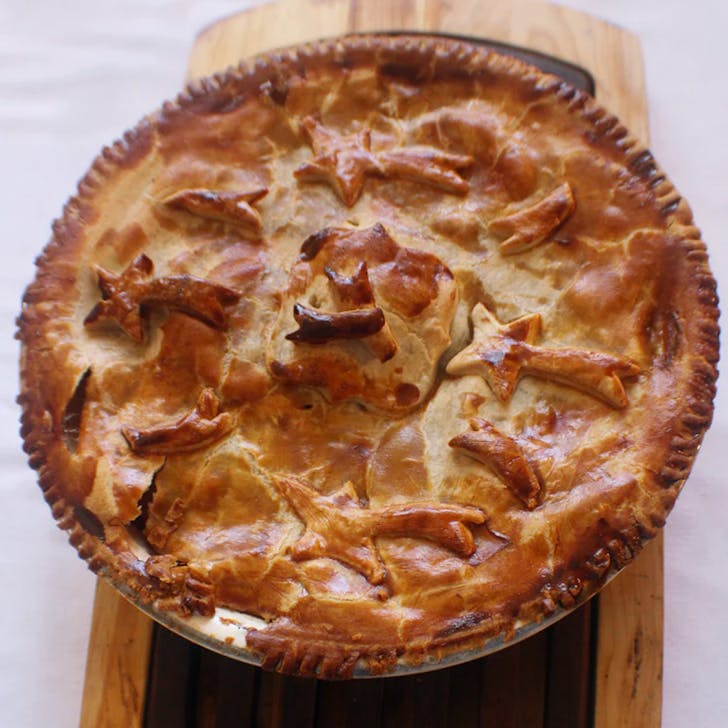 vegan pie from the pie and grind bakery