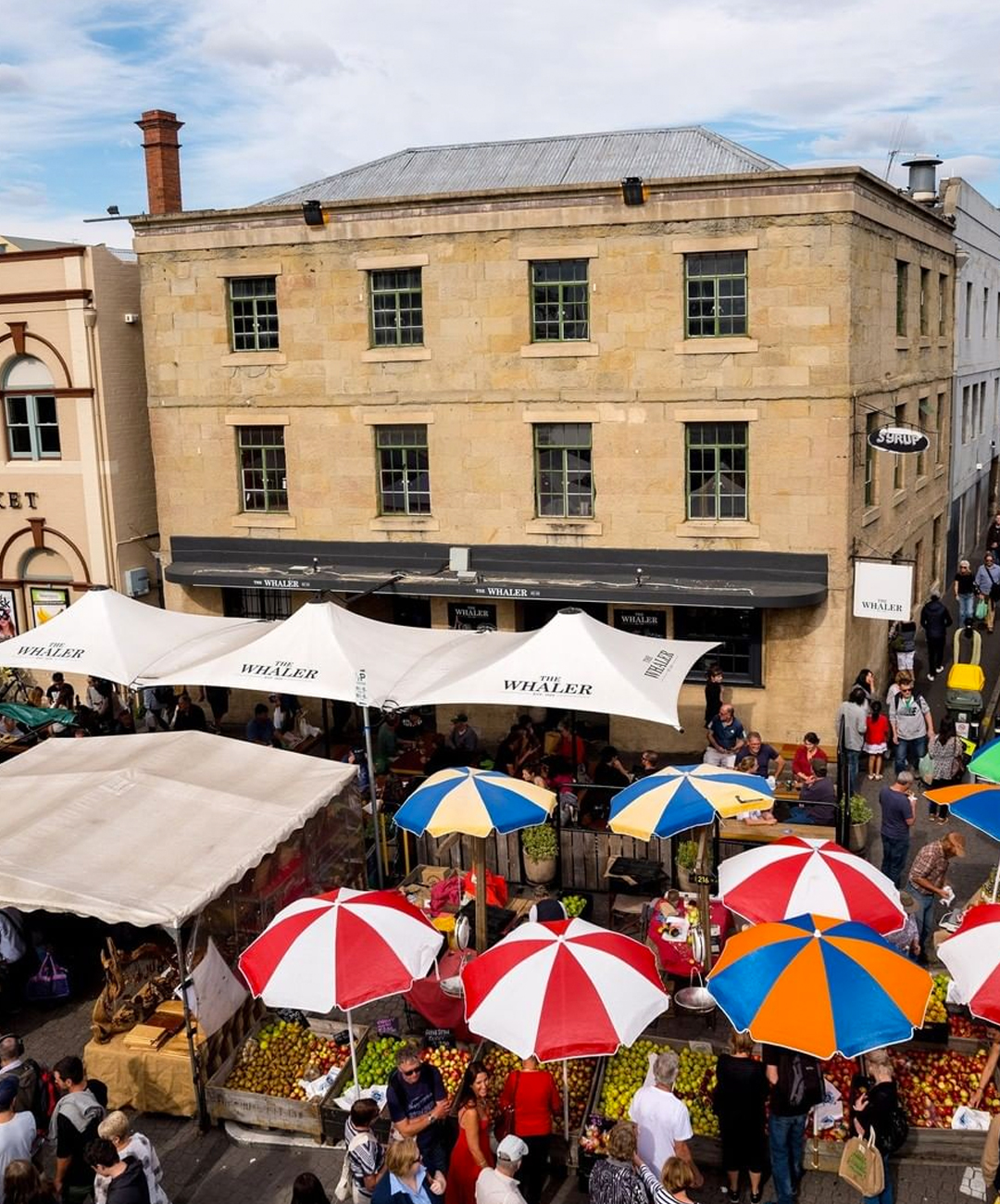 markets in hobart