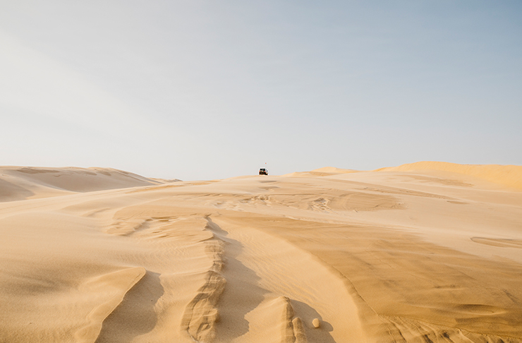 sand dunes