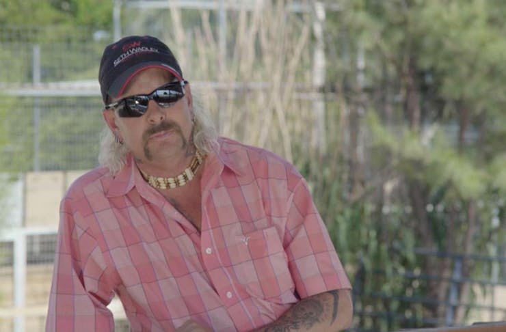 snap of joe exotic from animal planet documentary surviving joey exotic