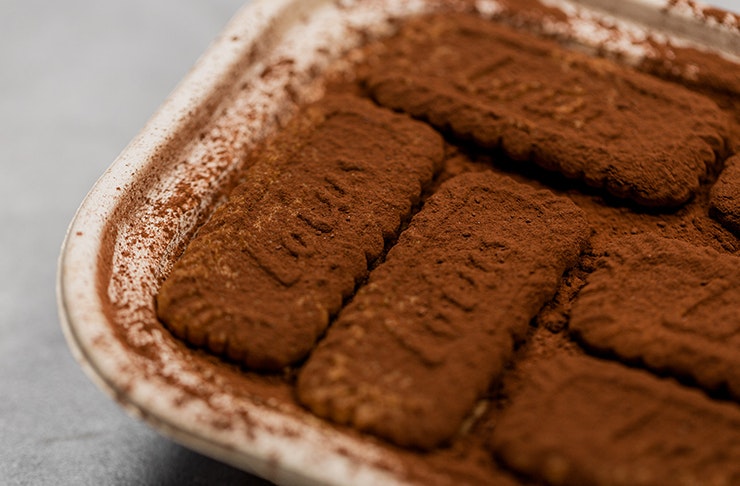 takeaway pack of tiramisu