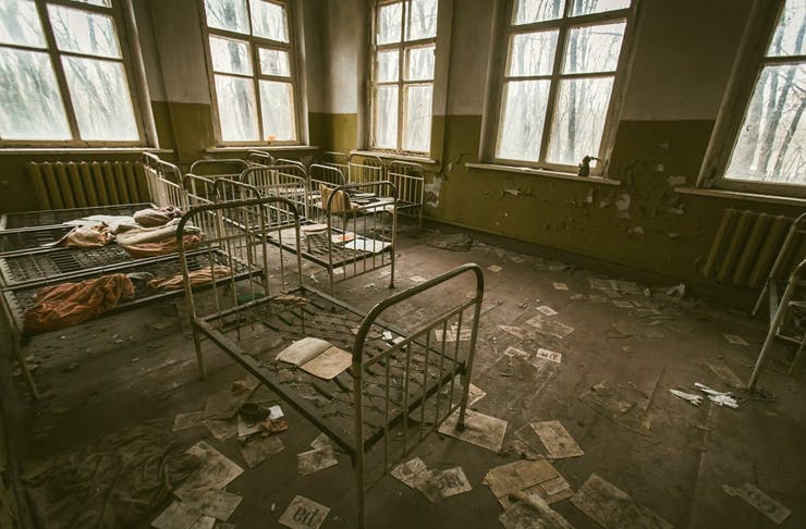abandoned hospital